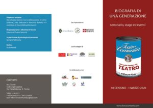 thumbnail of Biografia di una generazione – Pieghevole percorso formativo 2020