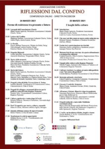 thumbnail of Riflessioni dal confino – Programma